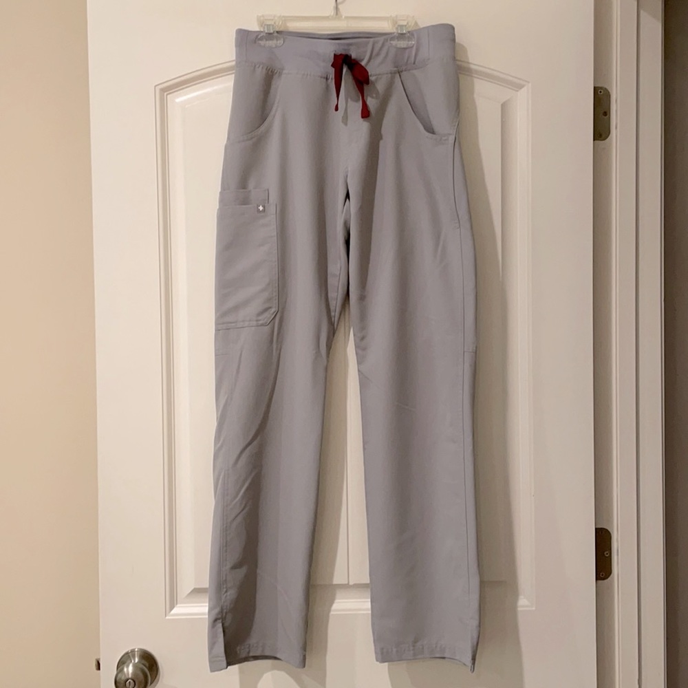 Figs Cement XS Kade scrub pants